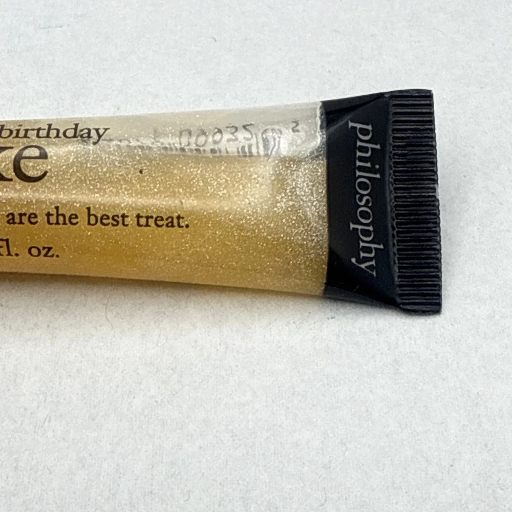 Philosophy Vanilla Birthday Cake Lip Gloss 0.4 oz Sealed Rare Discontinued NEW